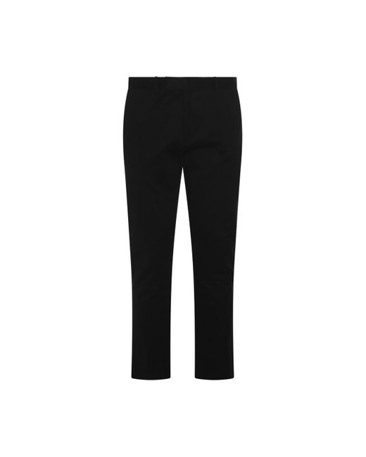 Polo Ralph Lauren Black Cotton Pants for men