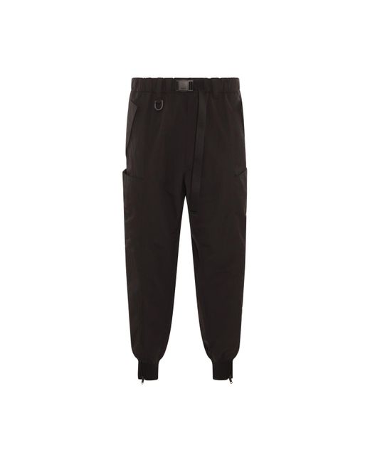 Y-3 Black Cotton Pants for men