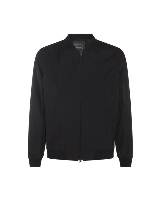 Herno Black Casual Jacket for men
