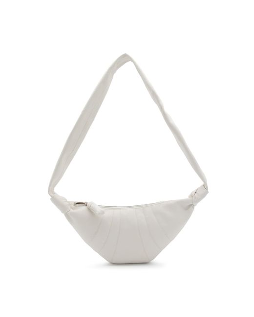 Lemaire White Leather Crossbody Bag