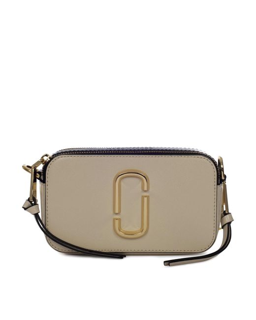 Marc Jacobs Brown Leather The Snapshot Crossbody Bag