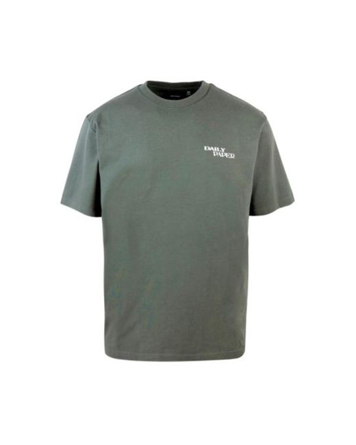Daily Paper Green Cotton T-shirt for men