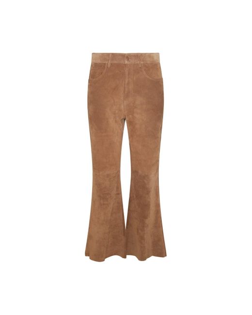 Marni Brown Cotton Pants for men