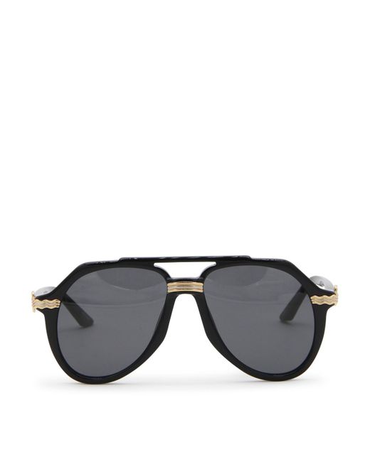 Casablancabrand Gray Black Sunglasses for men