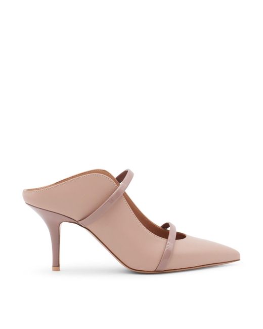 Malone Souliers Dove Pink Leather Maureen Pumps