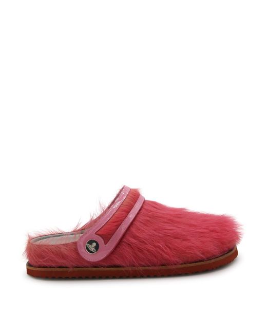 Vivienne Westwood Red Oz Clog Sandals for men