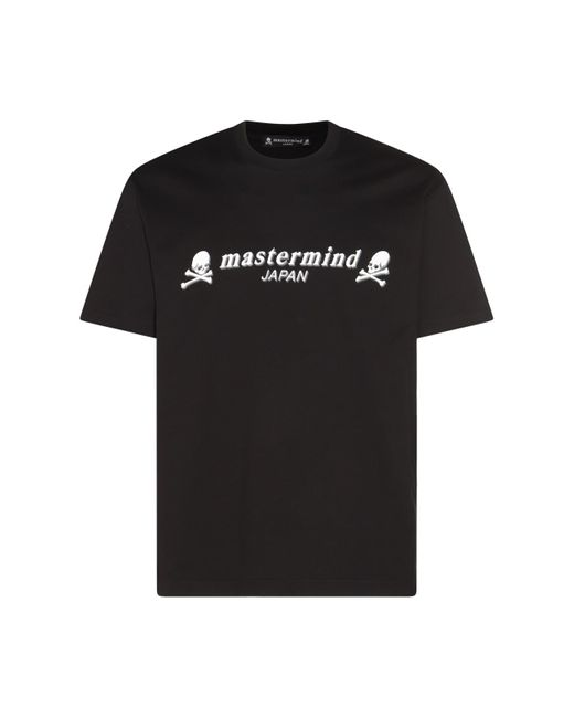 Mastermind Japan Black And White Cotton T-shirt for men