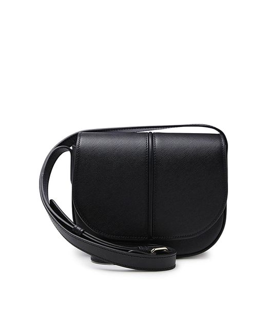 A.P.C. Leather Betty Crossbody Bag in Black Lyst