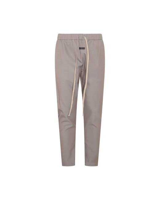 Fear Of God Gray Grey Cotton Pants for men