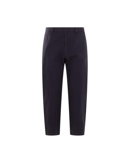 PS by Paul Smith Blue Cotton Pants for men
