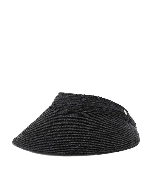 Helen Kaminski Black Balck Raffia Hat