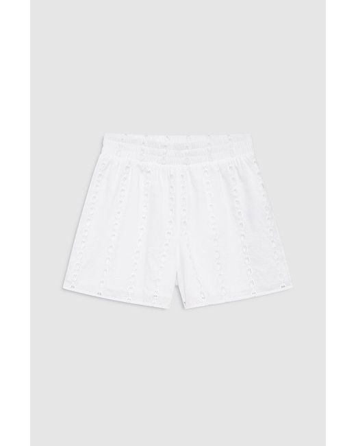 Anine Bing White Kam Short