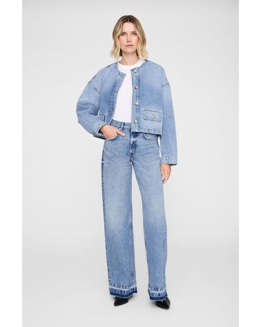 Anine Bing Blue Lewis Jean 34"