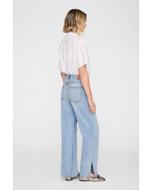 Anine Bing Blue Lincoln Shirt