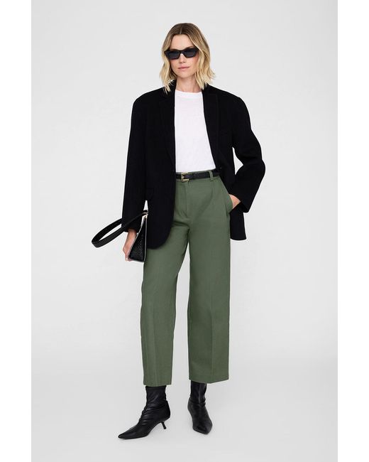 Anine Bing White Belen Pant