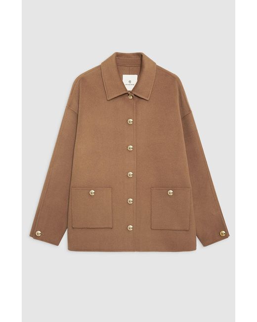 Anine Bing Blue Luca Jacket