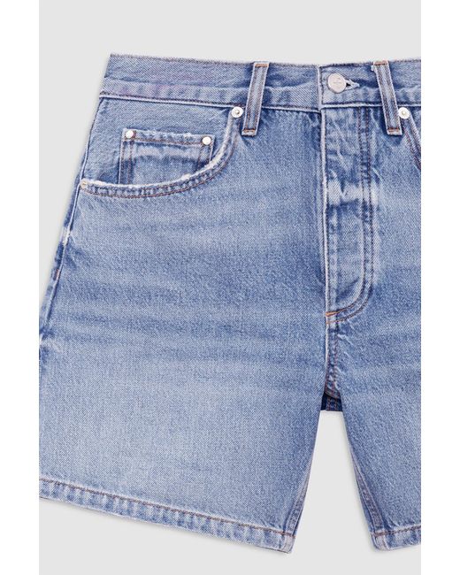 Anine Bing Blue Delaney Short