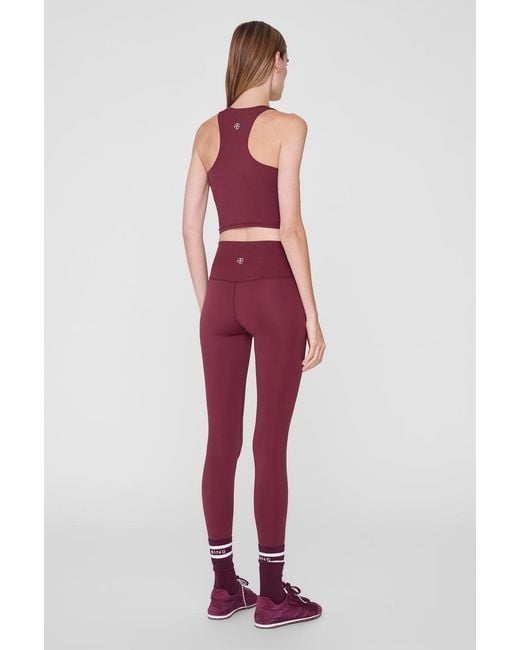 Anine Bing Red Dave Legging