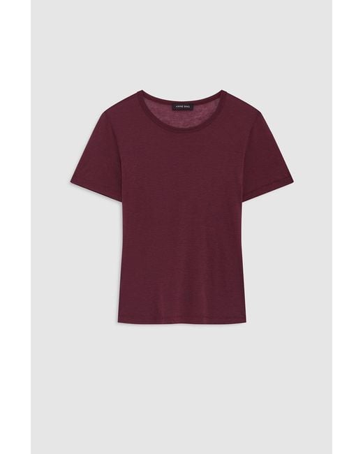 Anine Bing Blue Sylvie Tee