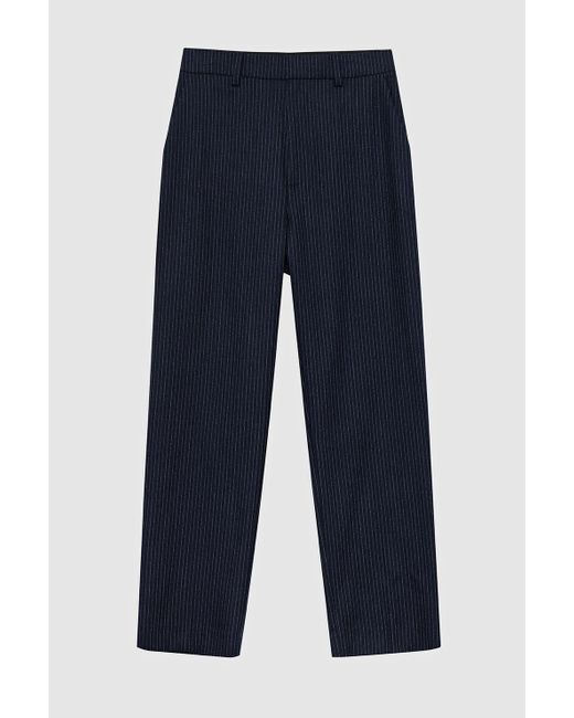 Anine Bing Blue Blaine Trouser