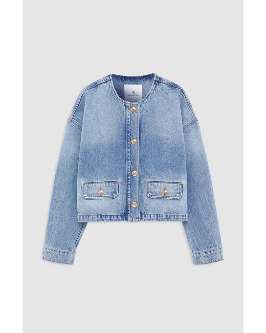 Anine Bing Blue Blanche Jacket