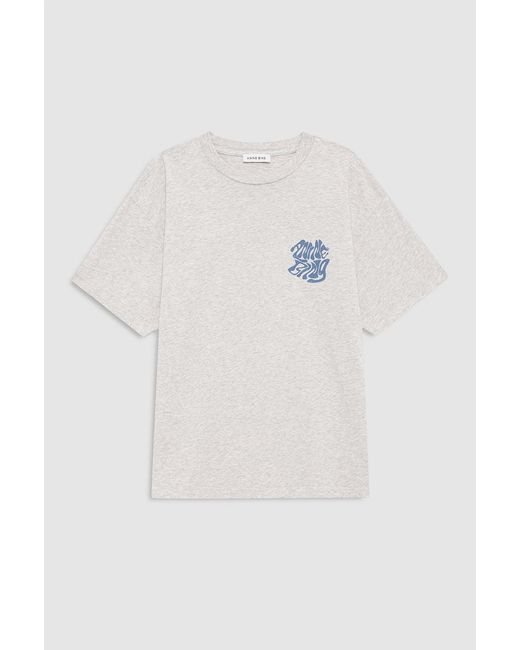 Anine Bing Multicolor Cade Tee Wave