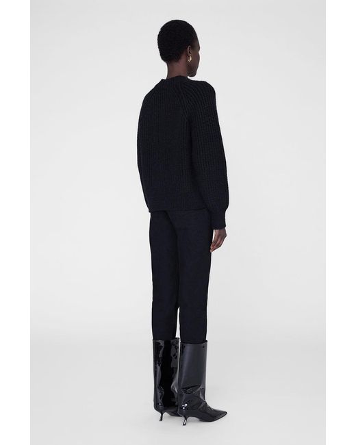 Anine Bing Black Kendrick Sweater