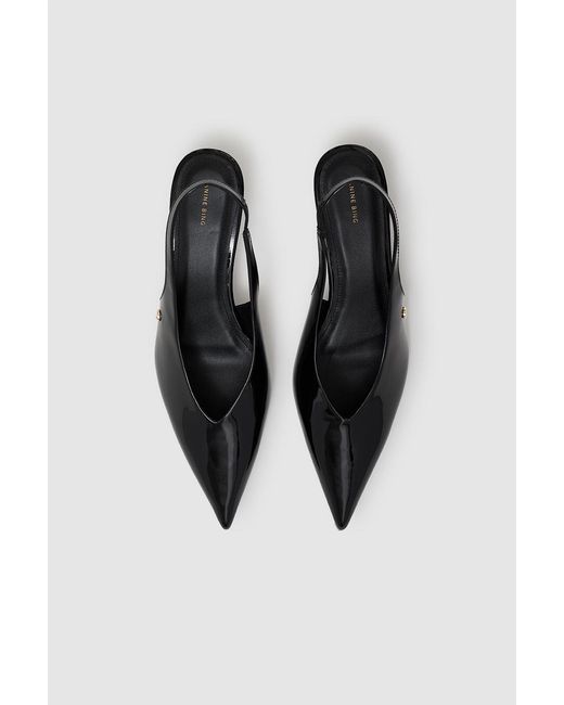 Anine Bing Multicolor Hilda Slingback Pumps