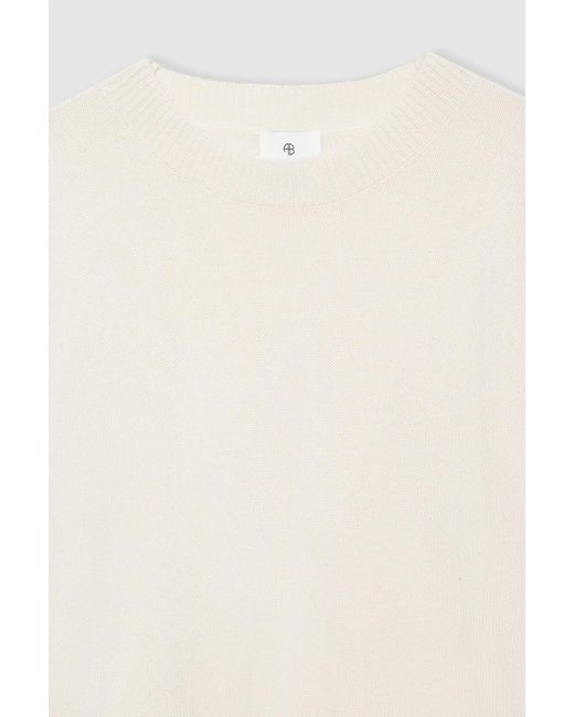 Anine Bing Blue Lee Crew Sweater
