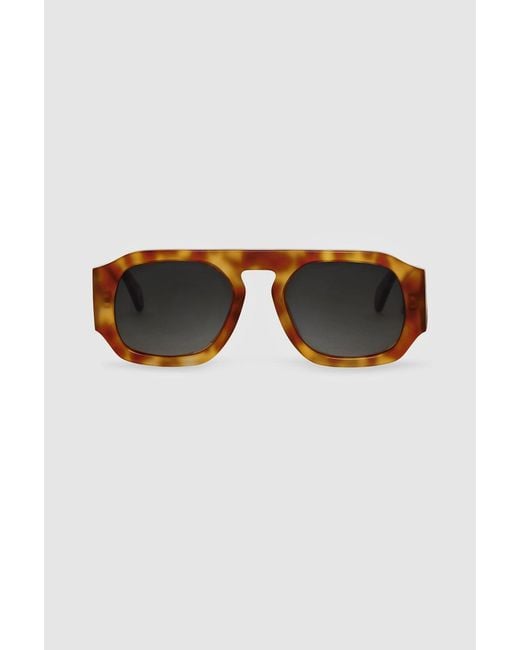 Anine Bing Multicolor Preston Sunglasses