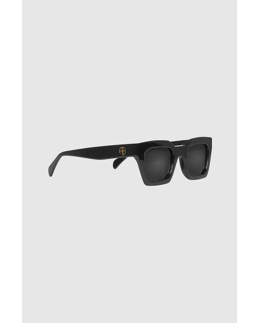 Anine Bing Black Indio Sunglasses