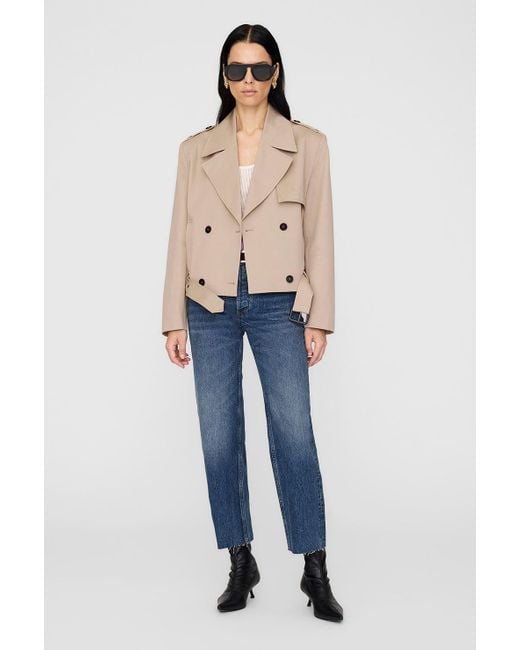 Anine Bing Blue Greer Jacket