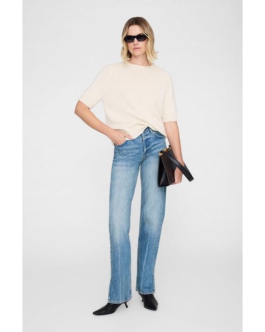 Anine Bing Blue Jackson Sweater