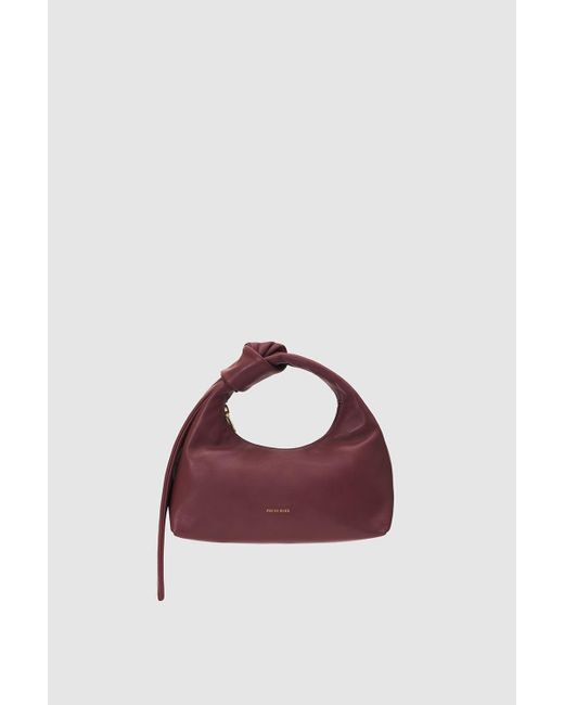Anine Bing Purple Mini Grace Bag