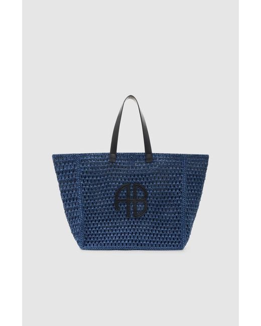 Anine Bing Blue Rio Tote