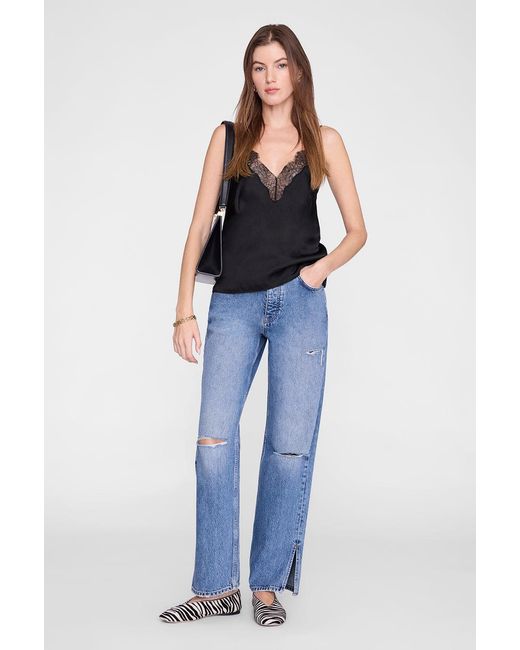 Anine Bing Blue Mael Camisole