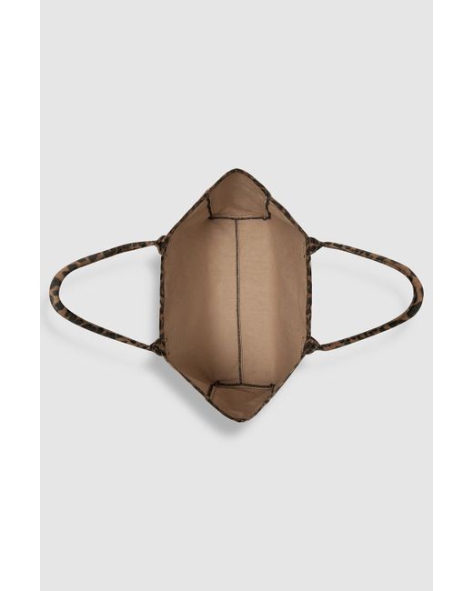 Anine Bing Multicolor Leo Canvas Tote