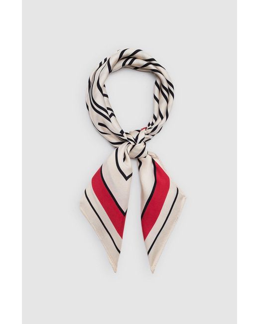 Anine Bing White York Scarf
