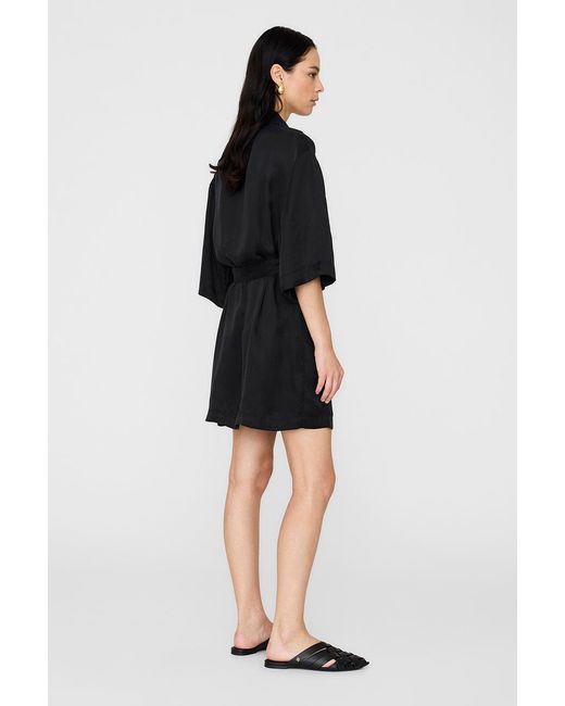 Anine Bing Black Geri Dress