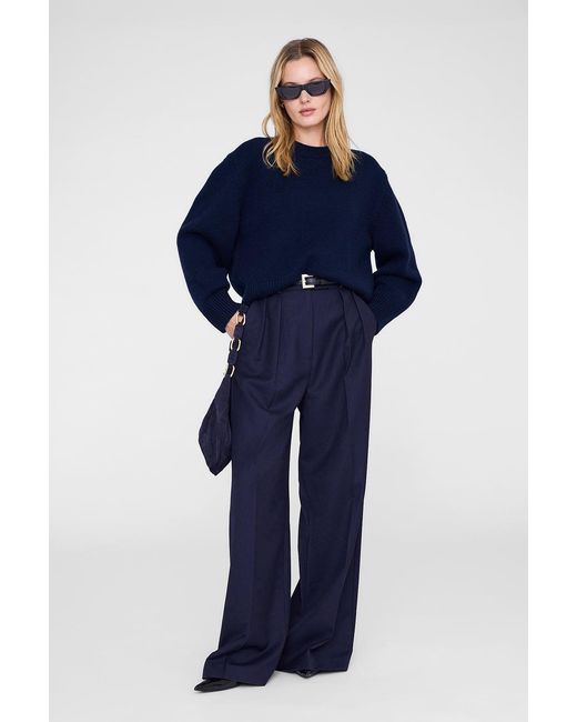 Anine Bing Blue Lou Trouser