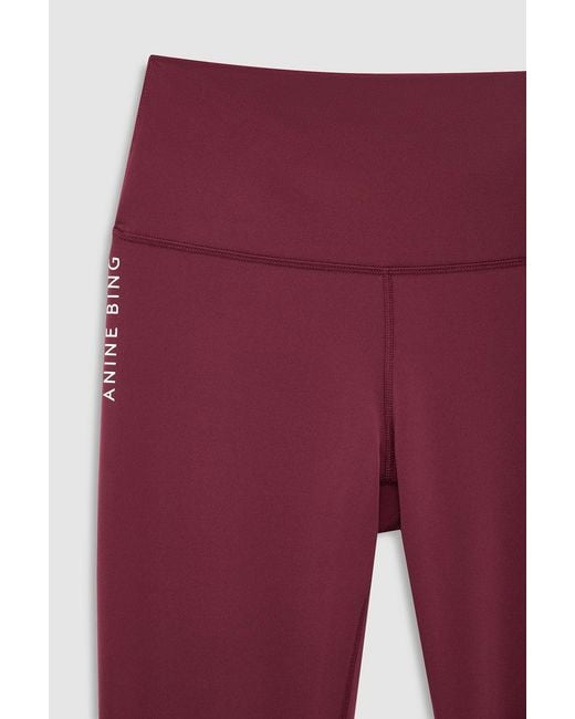 Anine Bing Red Dave Legging