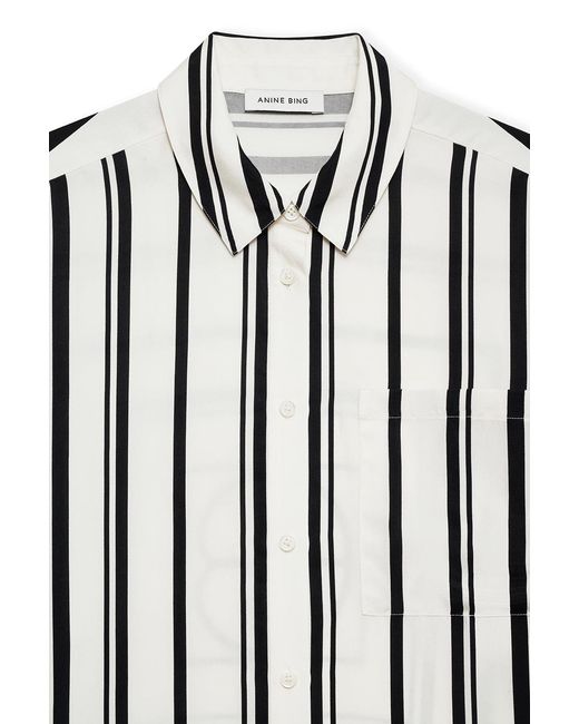 Anine Bing Black Coco Shirt