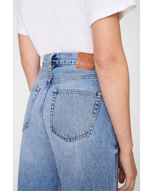 Anine Bing Blue Lewis Jean 34"