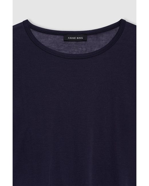 Anine Bing Blue Sylvie Tee