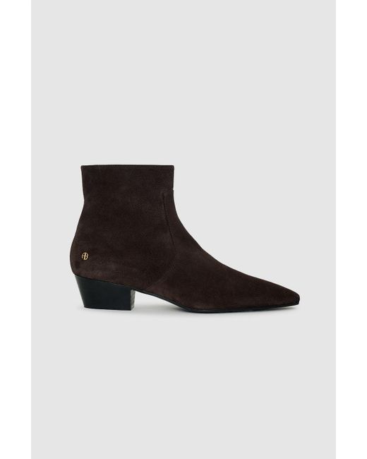 Anine Bing Black Freya Flat Boots
