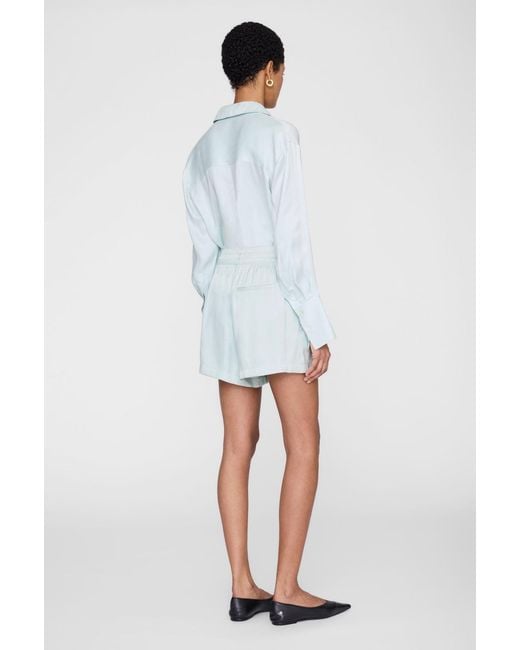 Anine Bing White Kam Short