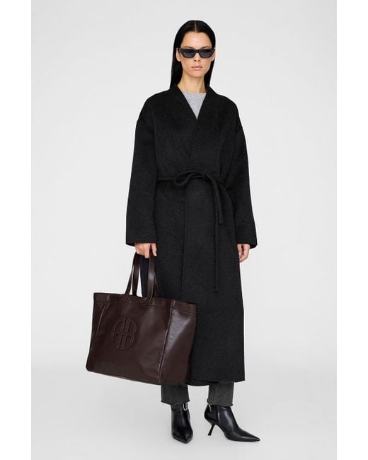 Anine Bing Black Hunter Coat