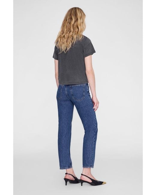 Anine Bing Blue Shelley Tee