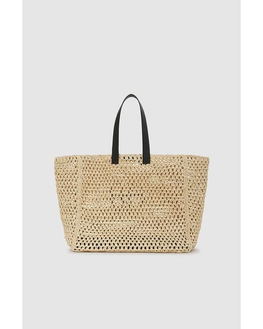 Anine Bing Natural Large Rio Tote
