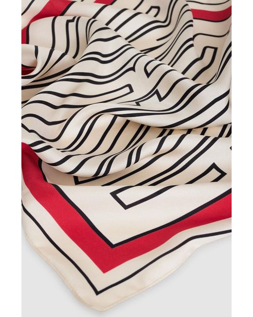 Anine Bing White York Scarf